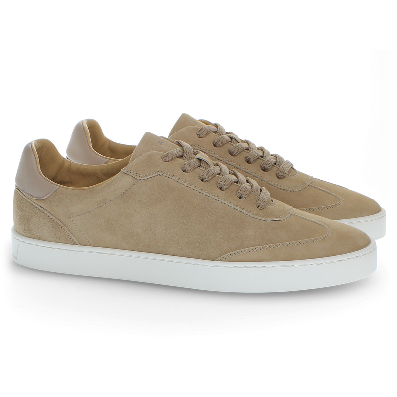 Beige suede sneaker